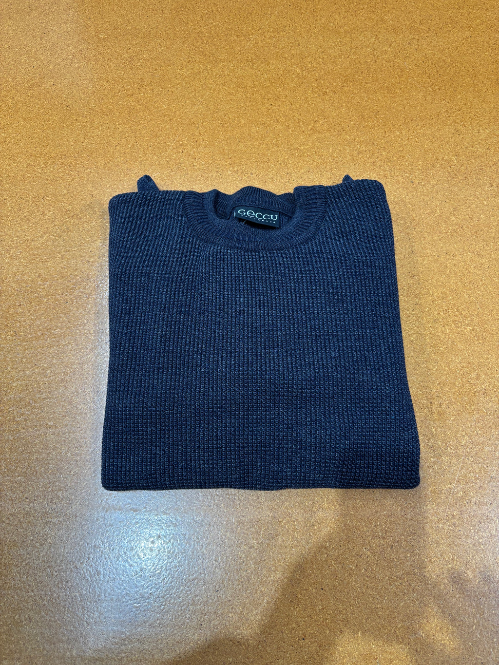 Geccu Navy Mix Crew Neck