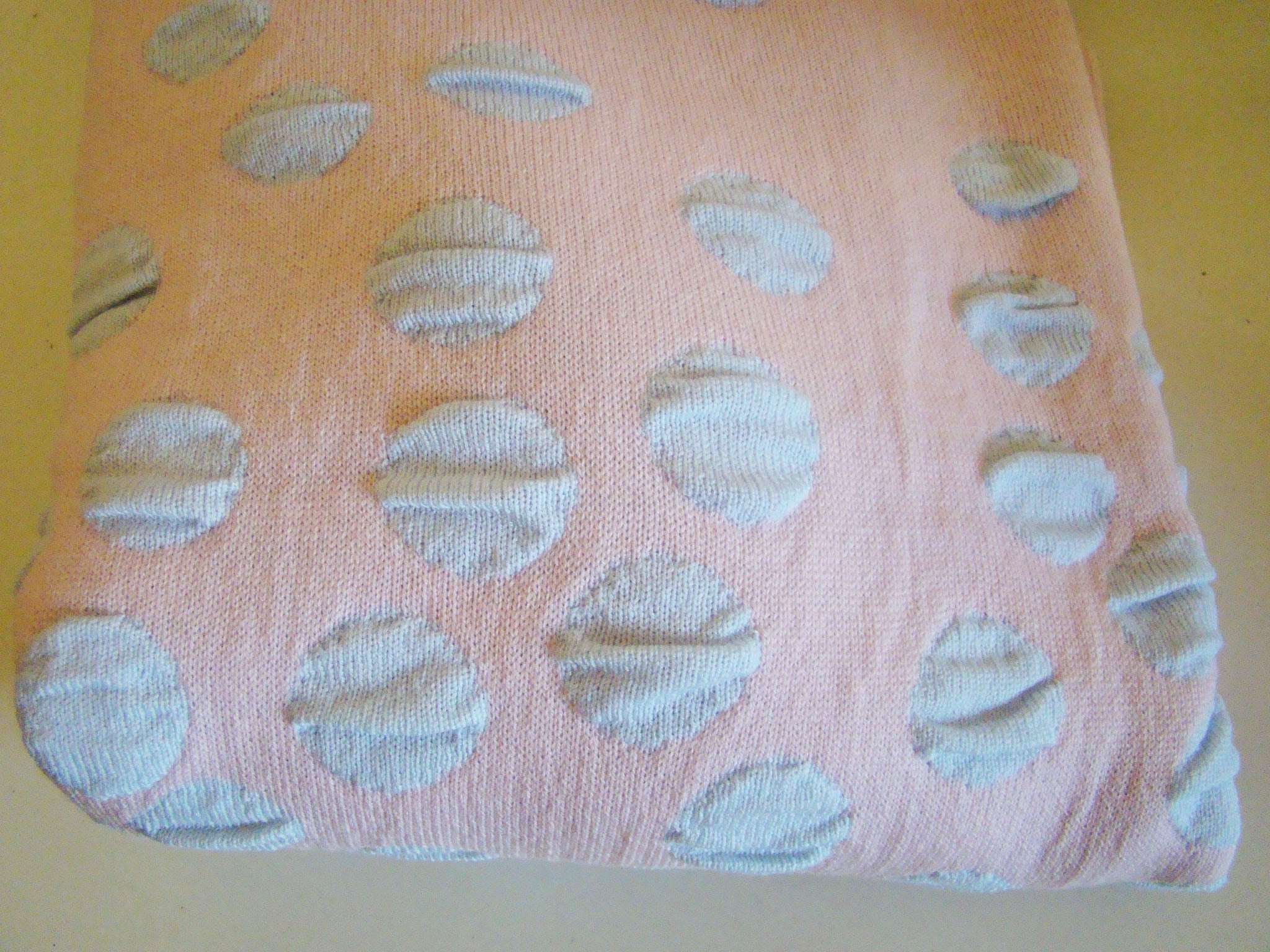 Ellie Throw Lt Pink/Sky Blue